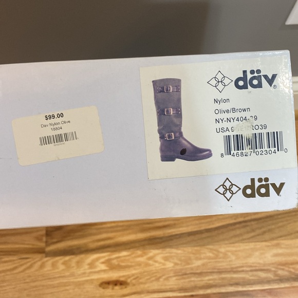 EUC Womens DAV Rain boots Size 9 - Originally $99 - Picture 3 of 7